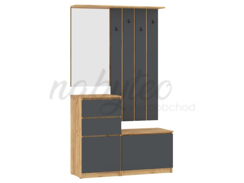 Předsíňová stěna "NEW SYSTEM"