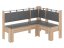 Rohová lavice HEJTMAN