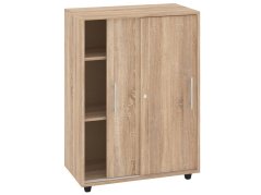 Regál TO-03 policový s posuvnými dvířky