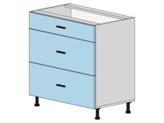 Spodní skříňka E-80-3NA MDF