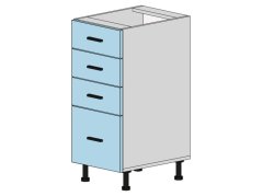 Spodní skříňka E-35-4NA MDF