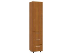 Regál P-04 policový s dvířky a zásuvkami