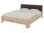 Ліжко 160 Моніка сонома+коричневий premium