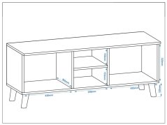 Televizní stolek ARGO