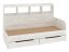 Dětská postel SONYA-6, 80 x 190 cm, se zásuvkami a regály