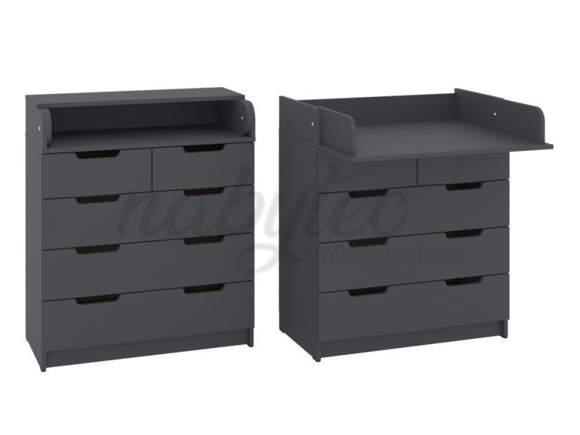 Přebalovací komoda K-3+3