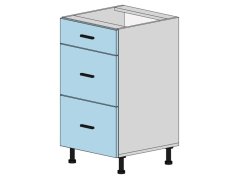 Spodní skříňka E-45-3NA MDF