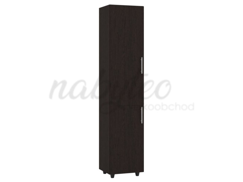 Regál P-02 policový s dvířky