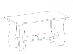 Konferenční stolek GRANAT
