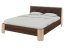 Ліжко 160 Моніка сонома+горіх+коричневий premium