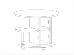 Konferenční stolek OMEGA