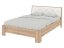 Ліжко 140 Моніка сонома+білий premium