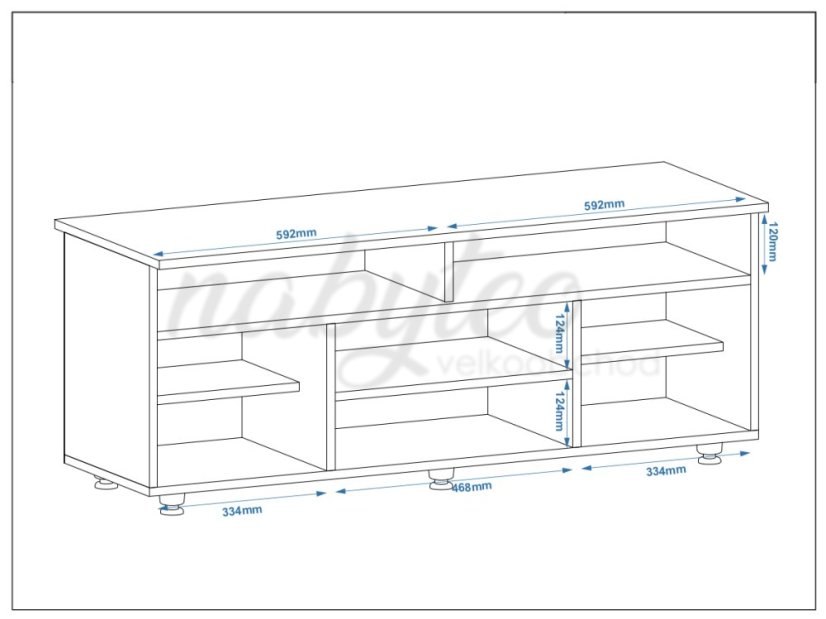Televizní stolek FLORIDA