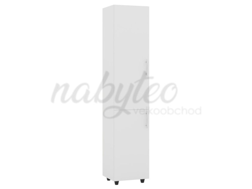 Regál P-02 policový s dvířky