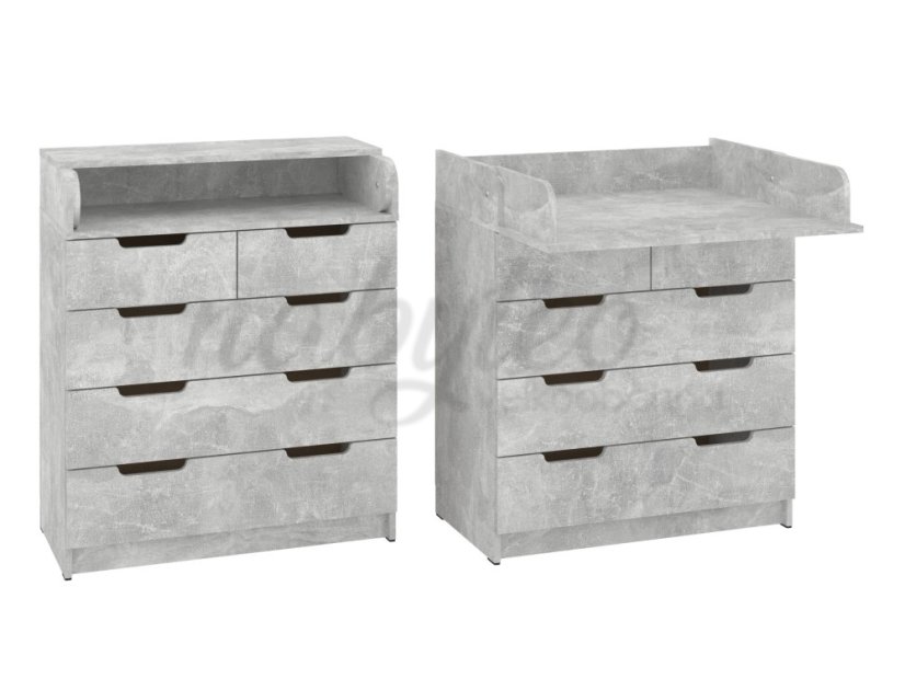 Přebalovací komoda K-3+3