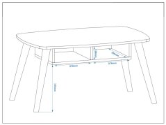 Konferenční stolek PETRO