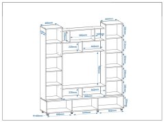 Obývací stěna VERONA