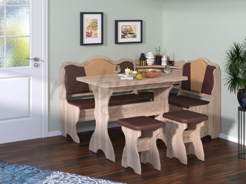 Rohová lavice KORNET