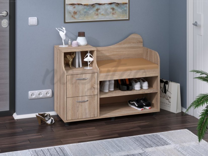 Botník B-02 se sedákem