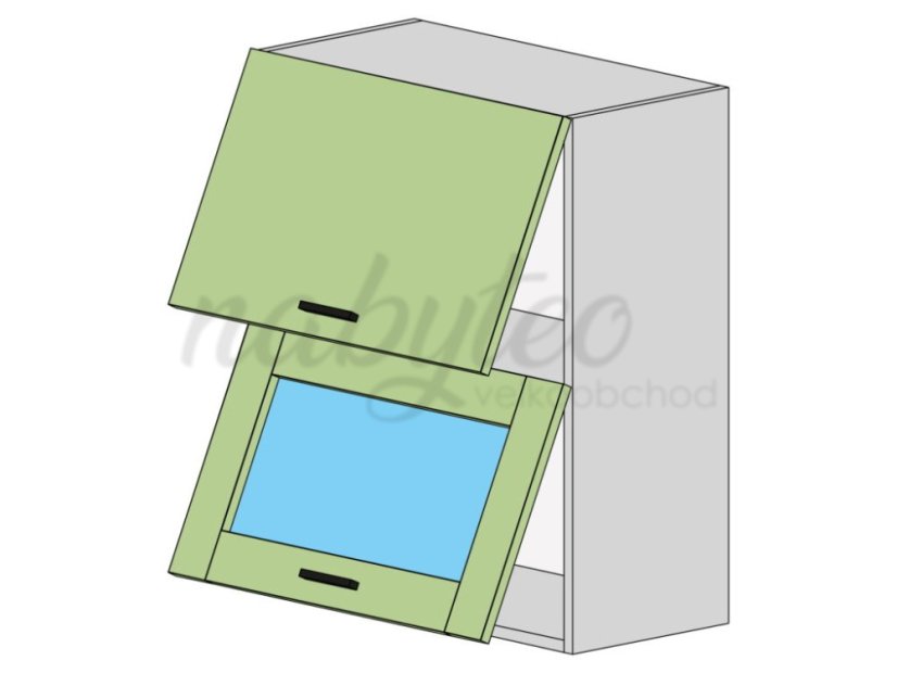 Horní skříňka E-60-VVO MDF