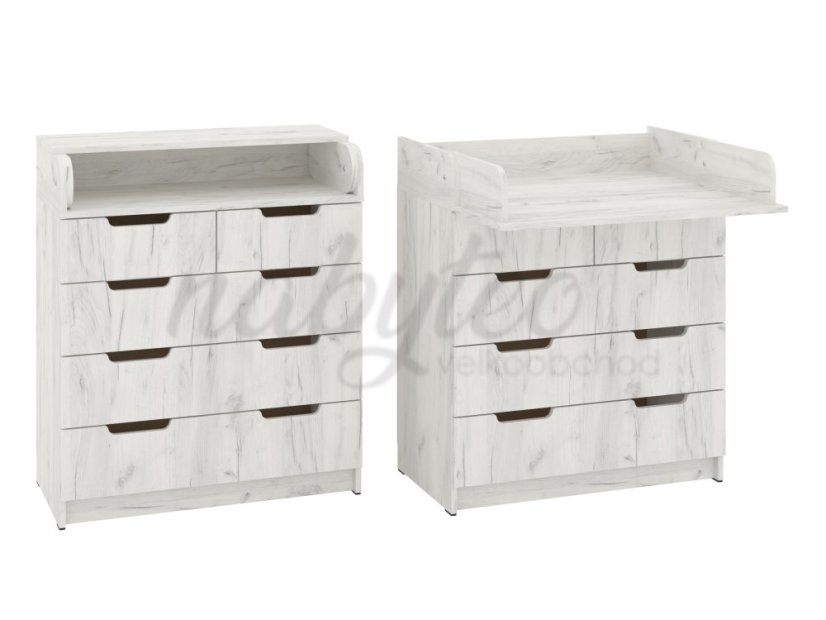 Přebalovací komoda K-3+3