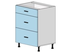 Spodní skříňka E-60-3NA MDF