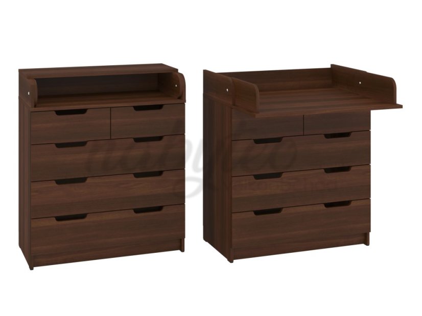 Přebalovací komoda K-3+3