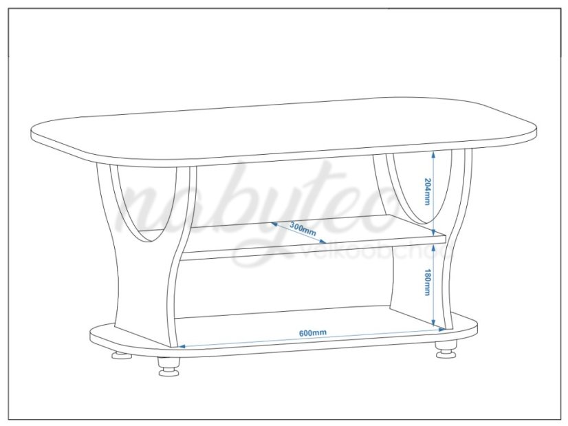 Konferenční stolek TOPAZ