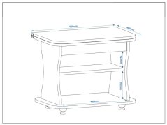 Konferenční stolek ALFA