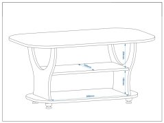 Konferenční stolek TOPAZ