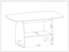 Konferenční stolek IRIS