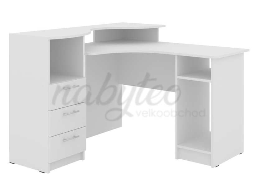 PC stůl ATRIKS, rohový