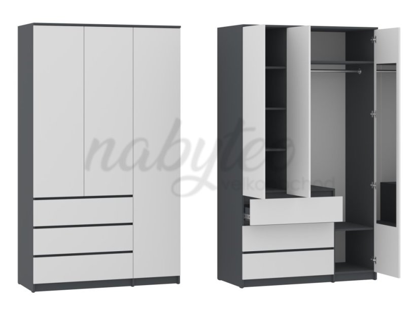 Šatní skříň H III "NEW SYSTEM"
