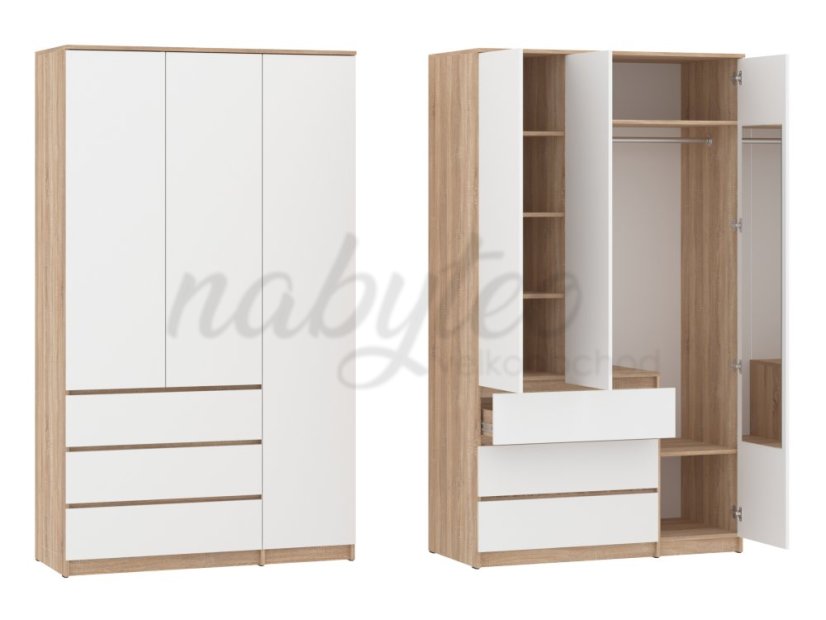 Šatní skříň H III "NEW SYSTEM"