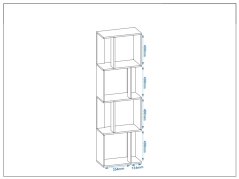 Policový regál POL-08