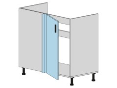 Spodní skříňka E-U2-NM MDF