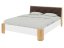 Ліжко 160 Моніка тахо+білий+коричневий premium