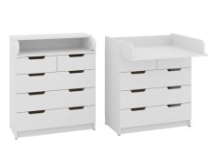 Přebalovací komoda K-3+3