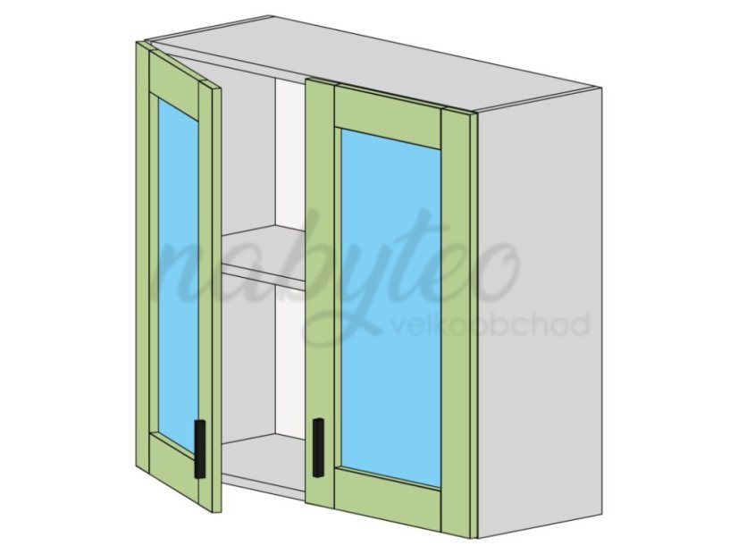Horní skříňka E-80-VV MDF