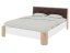 Ліжко 160 Моніка сонома+білий+коричневий premium