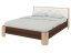 Ліжко 160 Моніка сонома+горіх+білий premium
