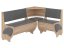 Rohová lavice MILORD