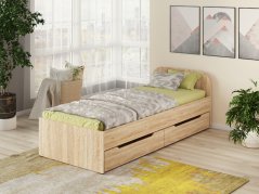 Dětská postel SONYA-1, 80 x 190 cm, se zásuvkami